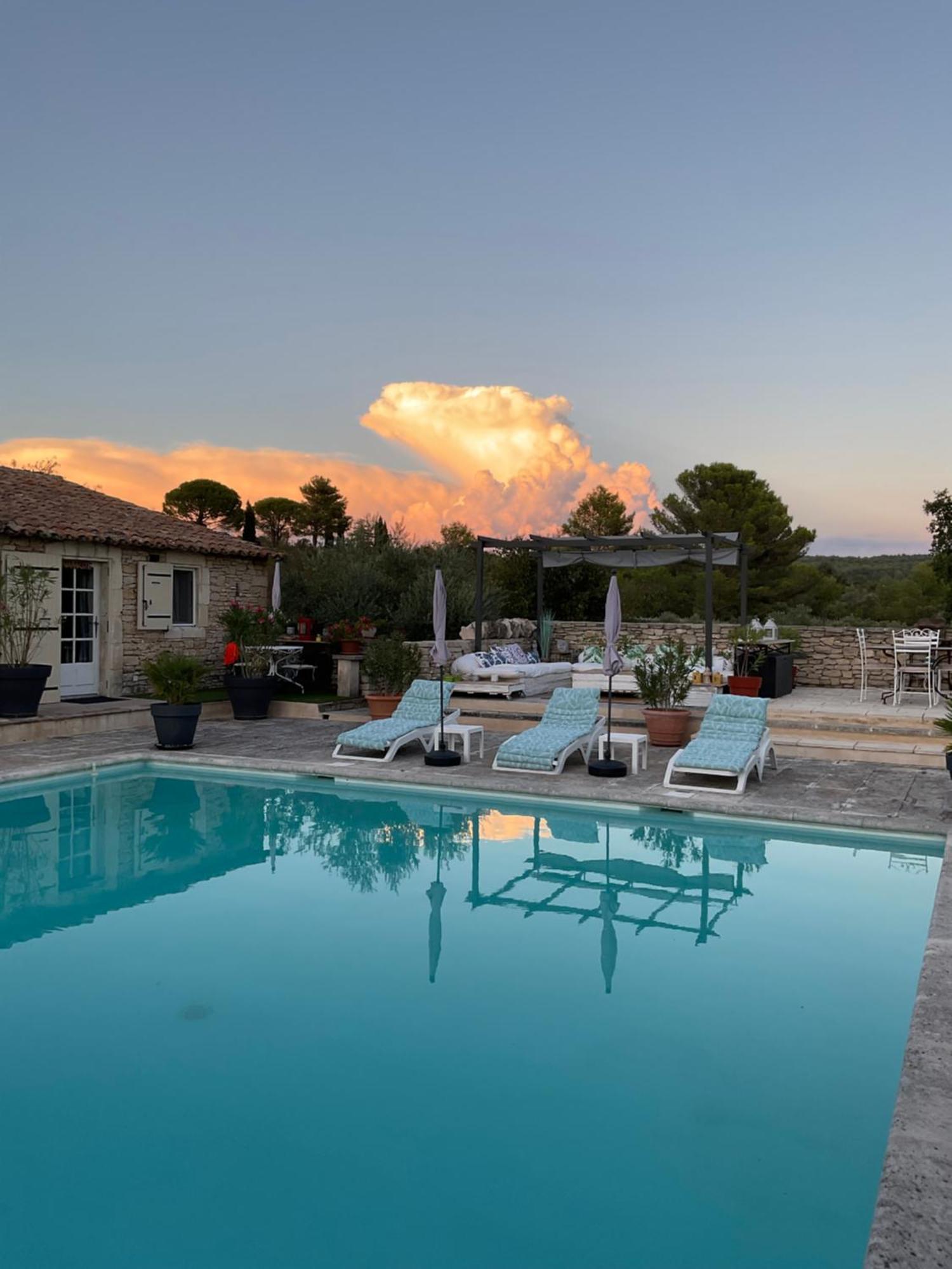 Chambre D'Hotes Chez Maguy B-Villa Makeire Gordes Buitenkant foto